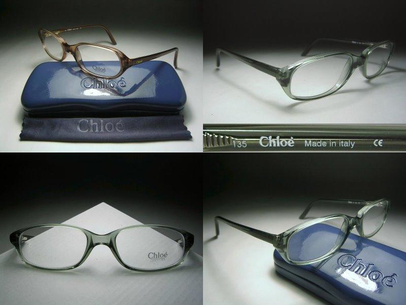 【信義計劃眼鏡】全新真品Chloe光學眼鏡 彈簧鏡架 茶色翠綠漸層膠框 可配高度數小框 同大鎖頭包品牌 搭配手提包側背包