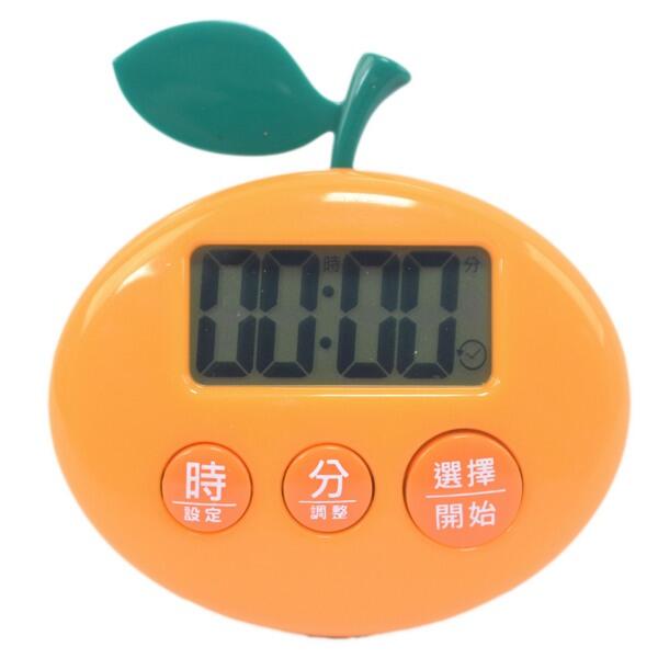 【優購精品館】CATIGA 橘子造型正數計時器 ST-292 /一個入(促250) 倒數計時器 大銀幕 大音量-信