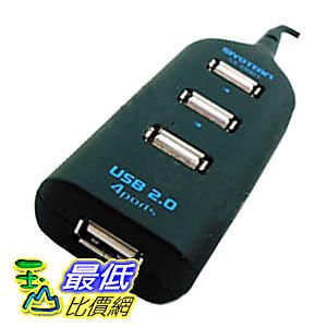 [玉山最低網] 全新直立式 4 ports USB HUB USB周邊插槽間隔寬 不會影響連接 dt52_Ra02_dd