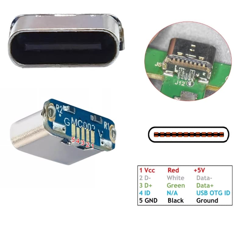 【電玩貓】Micro-USB / Mini-USB 改Type-C接口 改裝板 USB-C 轉接板 改裝料件 新品現貨 | 露天市集 | 全台 ...