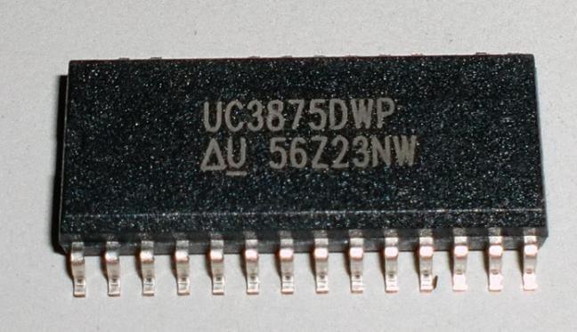 TI UC3875DWP (SOIC-28)(Phase Shift Resonant Controller)
