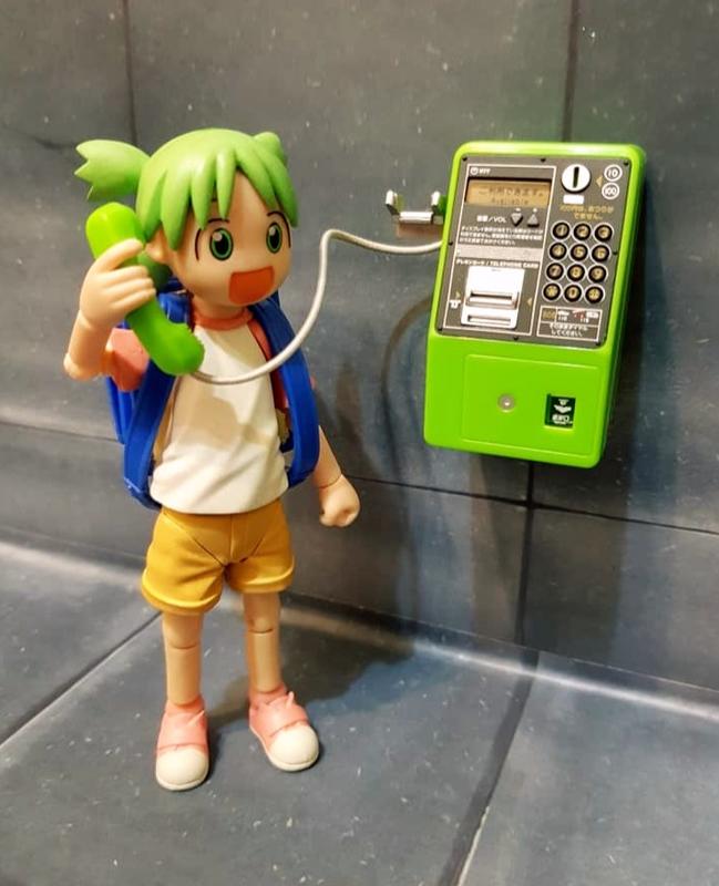 【現貨商品】TAKARATOMY NTT東日本 迷你公共電話  綠色 仿真 袖珍 公共電話 MC-D8 類比式扭蛋 轉蛋
