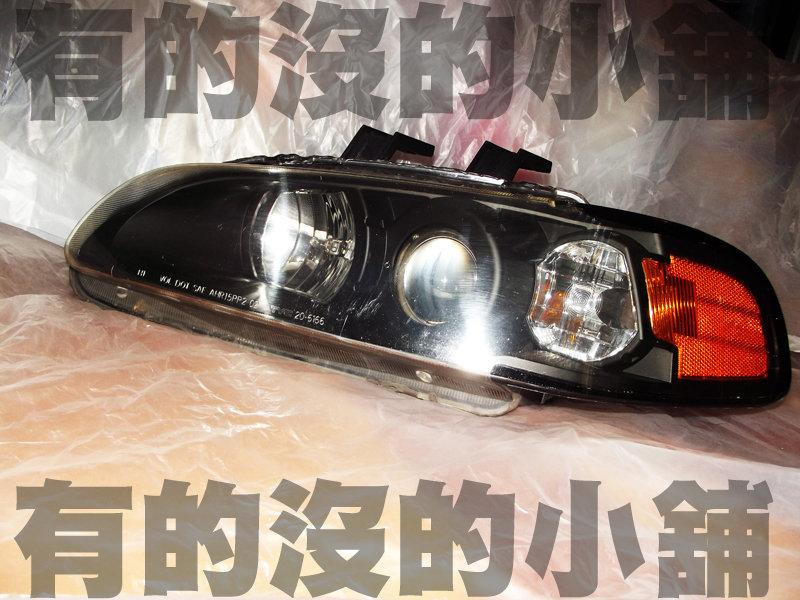 HONDA本田CIVIC喜美五代K6三門3D專用COUPE日規EG6一體式大燈(燻黑款)駕駛座一顆含線組