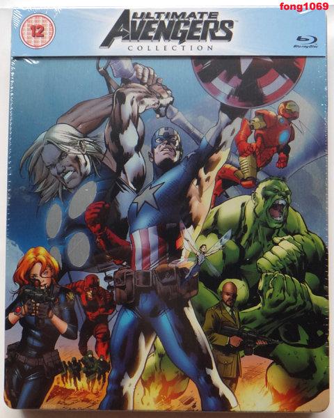 藍光BD----復仇者聯盟 The Ultimate Avengers Collection / 雙碟鐵盒版【免運費】