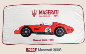 [紅人商品] 7-11 限量 Maserati 風格大毛毯 一套