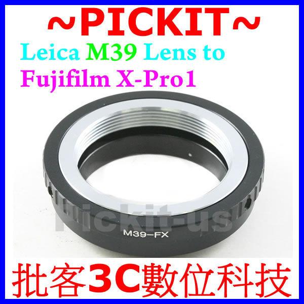 精準版 Leica M39 L39 LTM Thread 鏡頭轉 FUJIFILM 富士 Fuji X-Pro1 X-M1 X-E1 X-E2 FX XF X-T1 XT1 XA1 X 系統機身轉接環