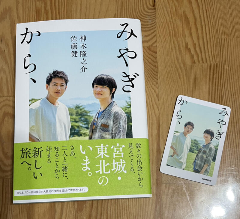 みやぎから、、佐藤健 神木隆之介 写真展限定 風鈴 【赤】（おまけ付 