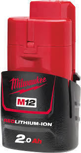【電筒魔】 全新 原廠 Milwaukee 米沃奇 M12B2 電池 M12 2.0Ah M12B3