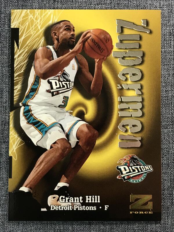 1997-98 Z-Force #193 Grant Hill ZUP 活塞隊