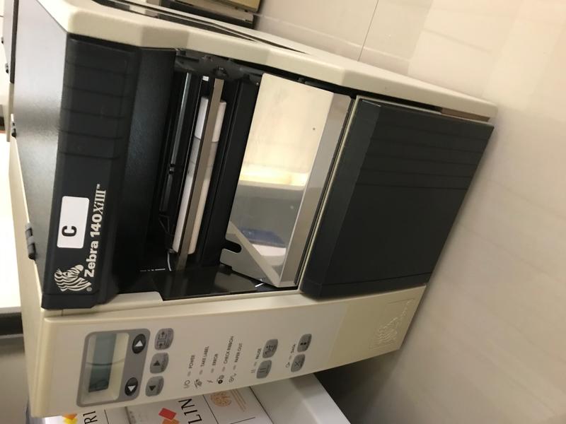 ZEBRA 工業用熱轉印條碼機