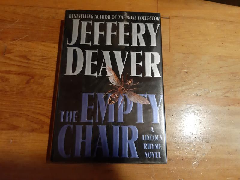 精裝原文書【The Empty Chair  空椅 】作者：Jeffery Deaver 傑佛瑞．迪佛 ~神探萊姆系列