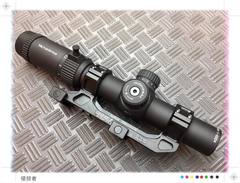 侵掠者】TAC Vector Optics 維特Forester 1-5x24 Gen2高抗震倍率短瞄