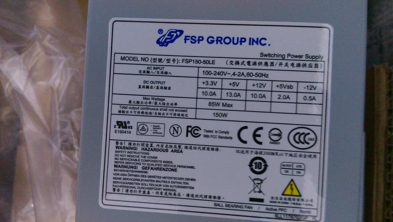 【賣可小舖】全新品 全漢 FSP150-50LE 150W IPC 電源供應器