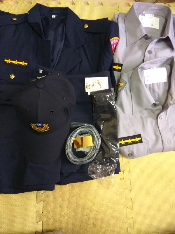 Cosplay 警察 警用 警察制服全套 公發版(含絕版皮外套)