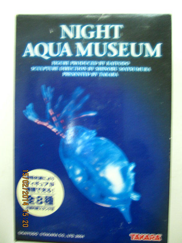 <我的新品拍賣> 全新  Takara NIGHT AQUA MUSEUM 黑暗中發光的模型 夜晚中的水族館