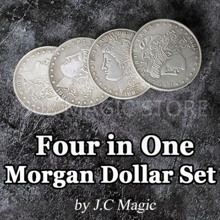 [MAGIC999] 魔術道具 高品質銅製摩根四合一套裝組