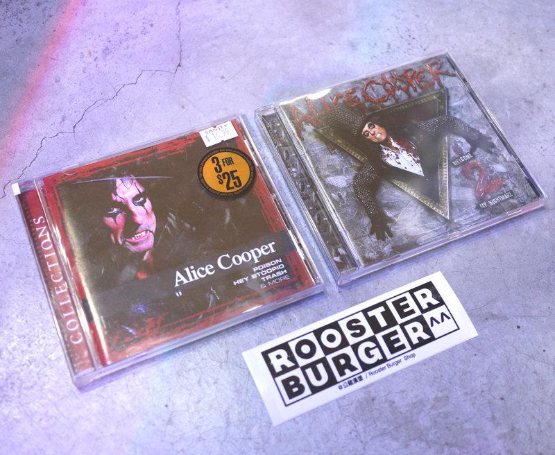 「Alice Cooper Collections/Welcome 2 My Nightmare 二手 CD@公雞漢堡」