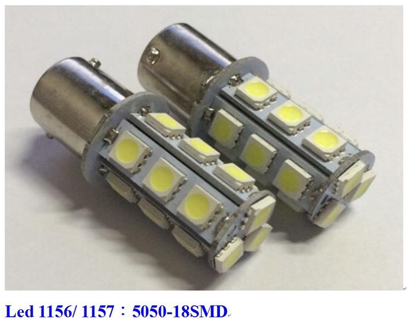 Led 1156(平腳) 方向燈 倒車燈/ 1157(高低腳) 剎車燈(白色光)(新品)(直購價:NTD100／個)