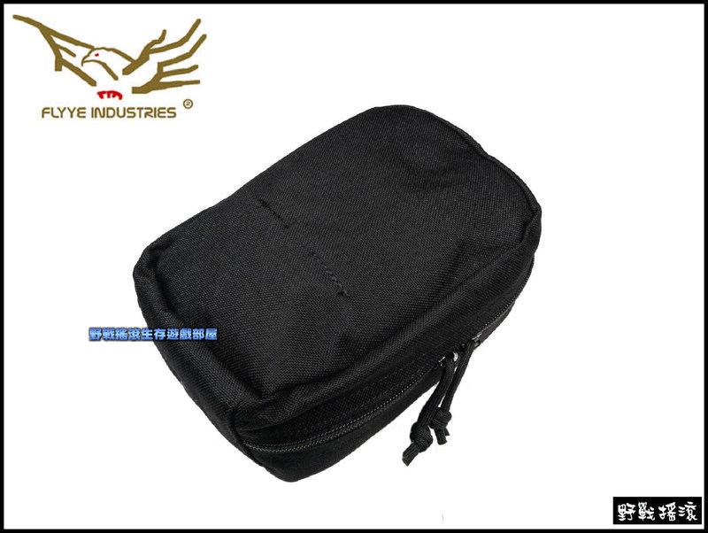 【野戰搖滾-生存遊戲】Flyye Molle 醫療包 雜物包【BK 黑色】 戰術背心 配件包 彈藥包
