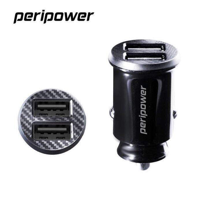【★優洛帕-汽車用品★】PeriPower 4.8A雙USB插座點煙器電源插座擴充器車充 可同時2支手機 PS-U18