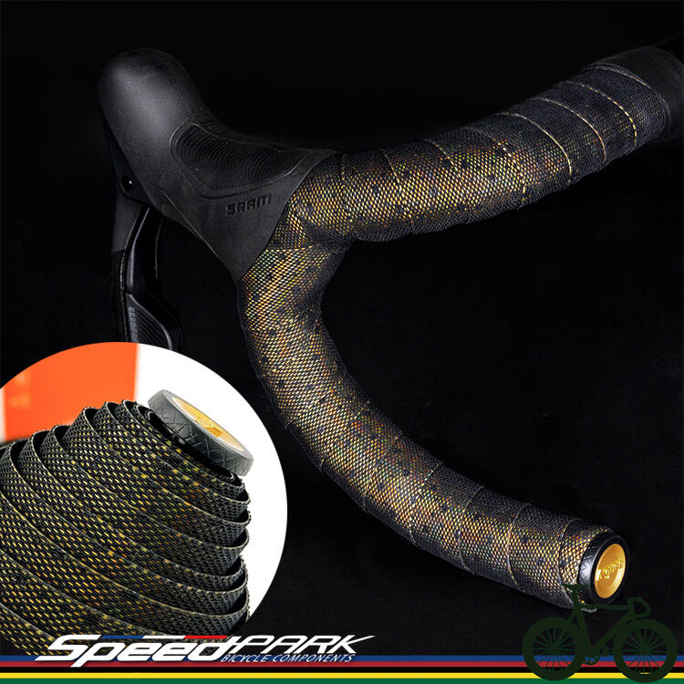 速度公園】GUEE SL DAZZLE BAR TAPE 防滑把帶反光「電鍍金」 耐用性