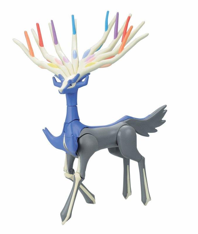 傑如尼亞斯彩虹角的鹿No.33 組裝模型四肢可動寶可夢神奇寶貝Pokemon GO
