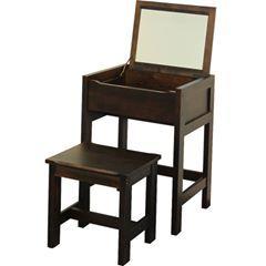 化粧桌椅組 書桌 實木桌 板凳 桌椅 台灣製造