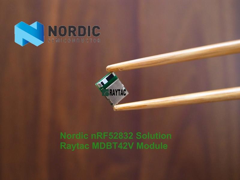 Nordic勁達nRF52832模組BLE Module藍牙5.4BT5.4低功耗台製模塊RaytacMDBT42V天線 | 露天市集 | 全 ...
