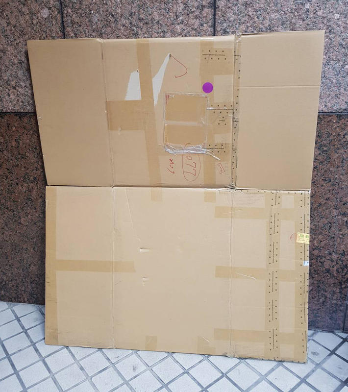 超大 紙箱 5層AB 約 70X60X50公分 日本進口用的箱子, 只用過1次