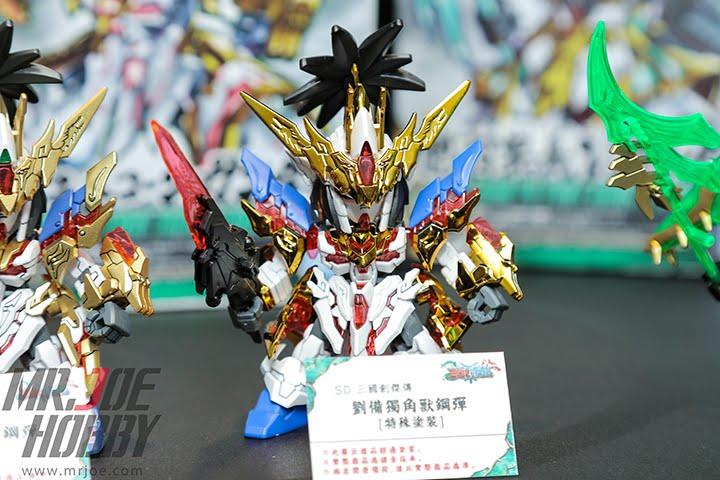 密斯特喬》萬代BANDAI SD 三國創傑傳劉備獨角獸鋼彈電鍍金[限定