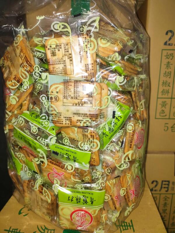 泰鄉 青蔥 蘇打餅乾 一包 5斤（3000公克）