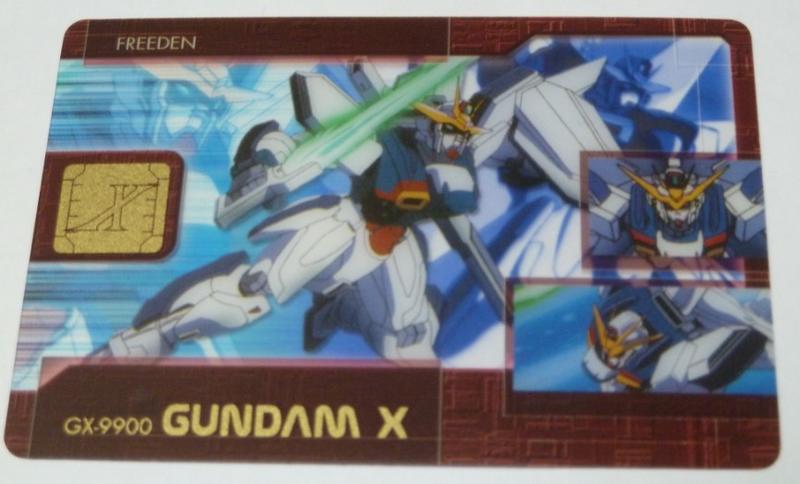 【動漫收藏】機動戰士鋼彈Gundam 森永威化巧克力透明收藏卡_DX總集篇 DX07機體