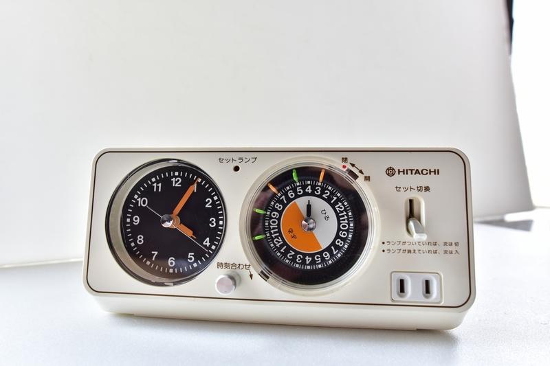 日立 Hitachi Clock Timer 定時器插座時鐘 日本製