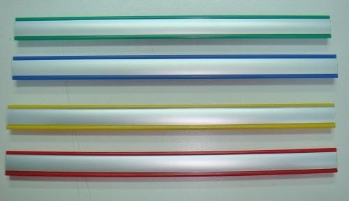 【利多文具】30公分磁條鋁箔 磁棒 磁鐵 紅黃藍綠