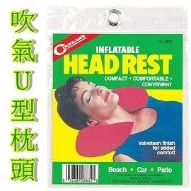 [ Coghlans ] 吹氣U型枕頭 / 飛機枕 / 午睡枕 / 旅行護頸枕 / HEAD REST / 883