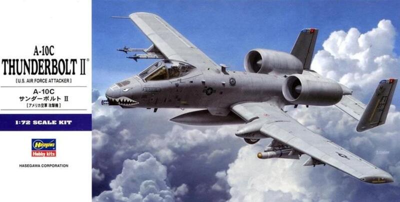 全新 現貨 Hasegawa 長谷川 1/72 A-10 A-10C 全武裝 Thunderbolt II 雷霆 攻擊機