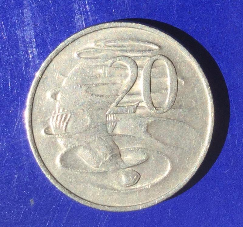 澳洲錢幣20分 銅鎳 1982