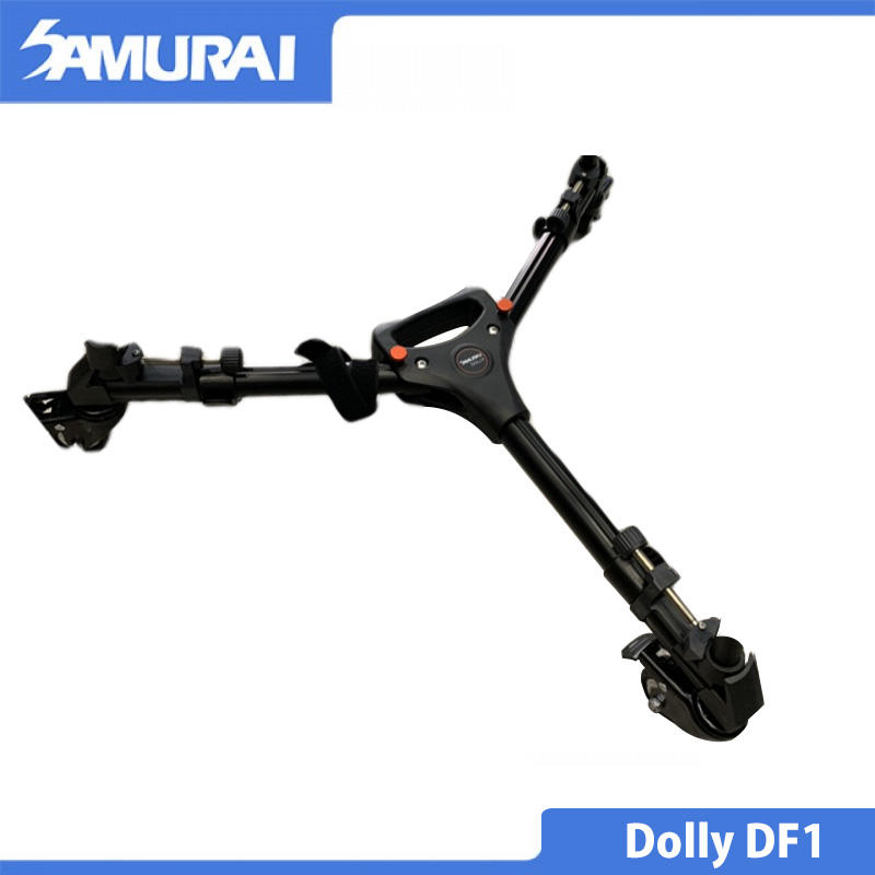 黑熊館 SAMURAI 新武士 Dolly DF1 腳架滑輪組 壓扣式腳鎖設計 腳架專用滑輪 攝影