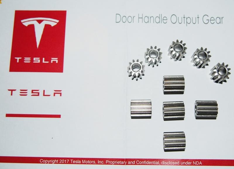 TESLA Model S / X 門把手 馬達齒輪(4顆) 原廠部件 Door Handle Motor Gear