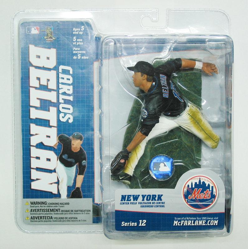 【MLB12】紐約大都會隊外野手 Carlos Beltran 黑衣版