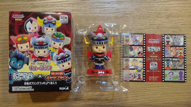 絕版收藏 日本7-11限定 RUN'A ToyFul 盒玩 Q比 搖頭娃娃x永井豪系列 單售：大魔神