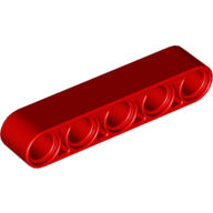 LEGO [32316] 4142132 紅色 厚臂 Technic 5M Beam