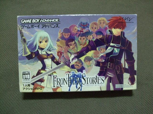 正日本原版!『電玩福利社』【GBA】 開拓戰記Frontier Stories 有