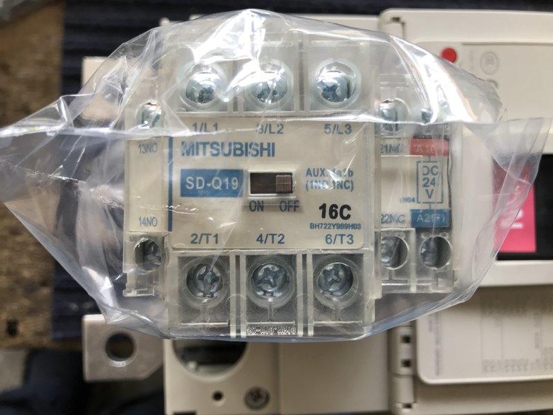 三菱 電磁接觸器 SD-Q19 DC24/48V