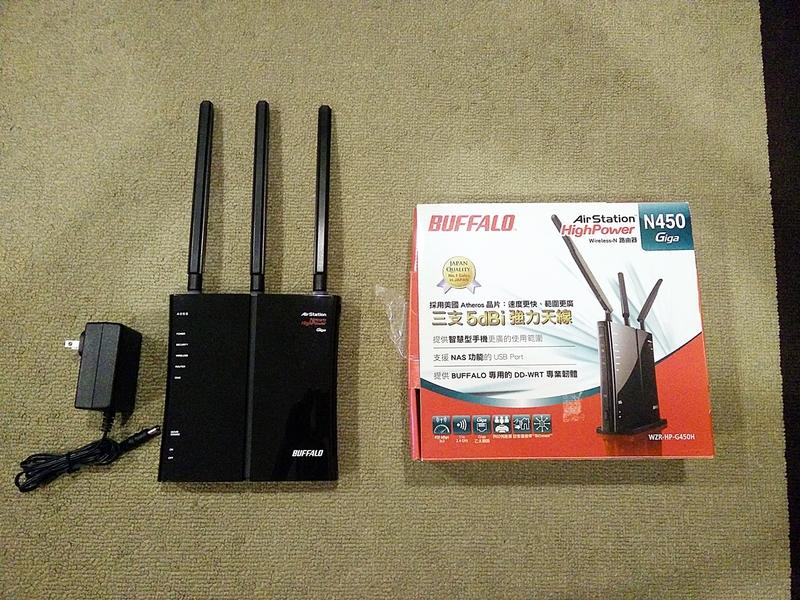 BUFFALO WZR-HP-G450H 450Mbps Highpower無線基地台| 露天市集| 全台