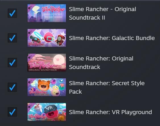 Slime Rancher: Galactic Bundle no Steam