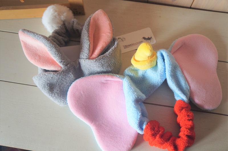 ˙ＴＯＭＡＴＯ生活雜鋪˙日本進口雜貨人氣迪士尼樂園帶回小飛象 桑普兔子造型髮帶(現貨)