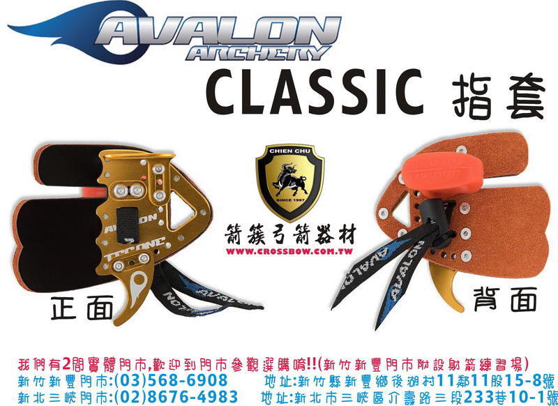 AVALON CLASSIC 真皮雙層指套(可調整)-金色-弓箭器材複合弓獵弓十字弓傳統弓反曲弓滑輪弓直板弓複合弓空氣鎗