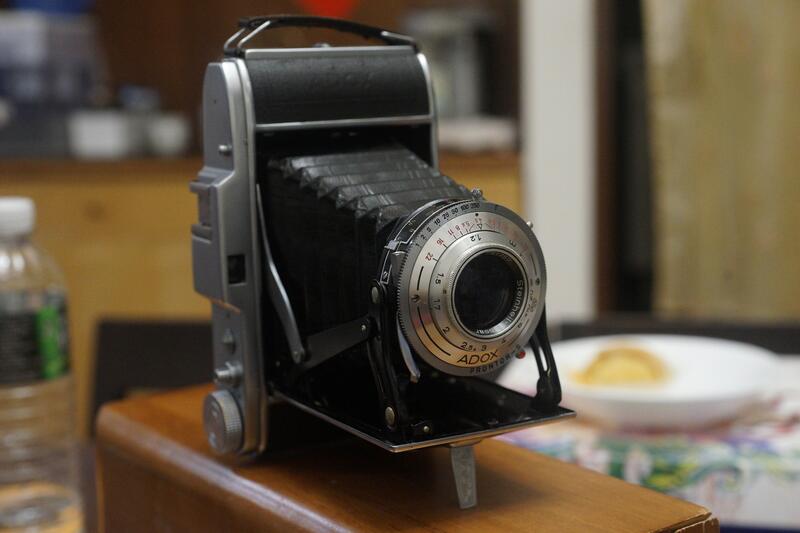 【售】漂亮德國Adox 120蛇腹摺疊相機Steinheil-Cassar 105mm F4.5 VL 鏡頭