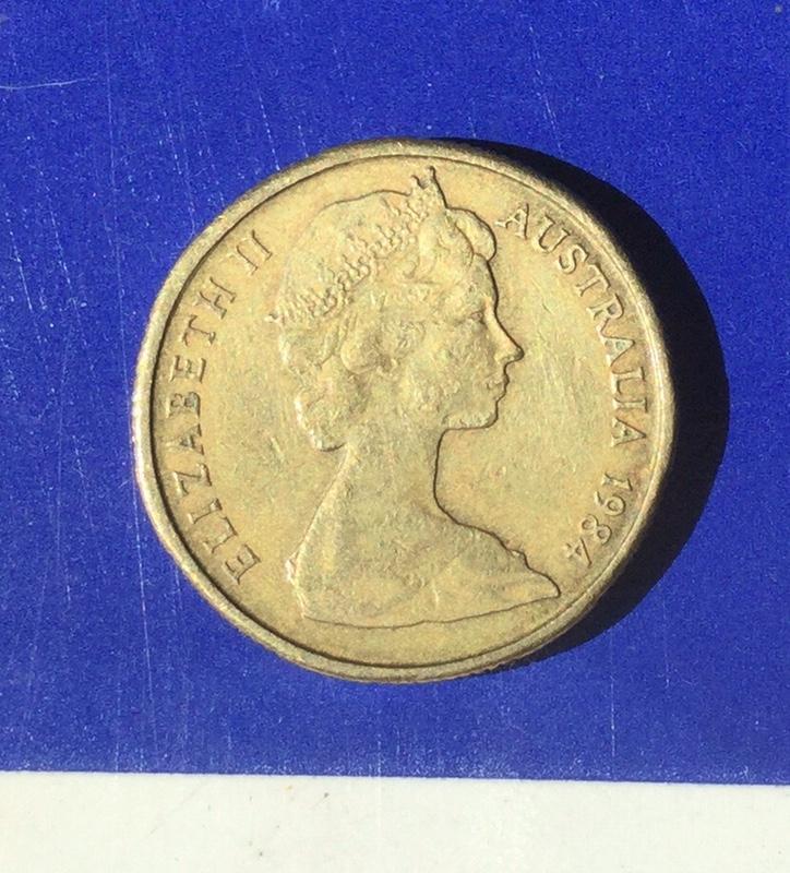澳洲錢幣1Dollar 鋁青銅 1984